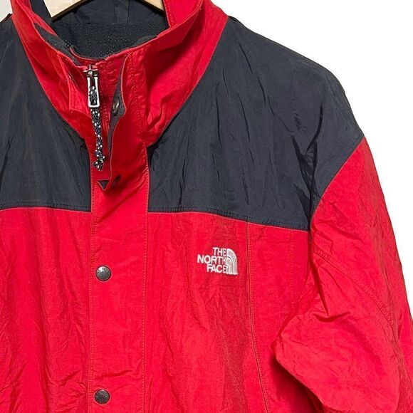 Vintage NWOT The North Face Mountain Guide Hyvent Jacket Red Black Sz Mens M - Picture 5 of 9